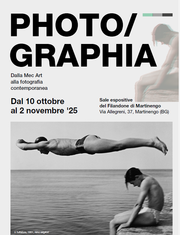Titolo evento *: Photo/Graphia. Dalla Mec Art alla fotografia contemporanea